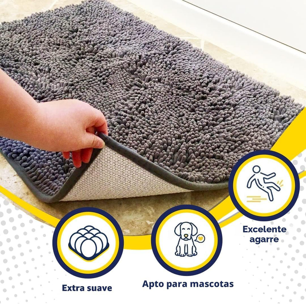 Muddy Mat® - Tapete de microfibra superabsorbente para mascotas, an...