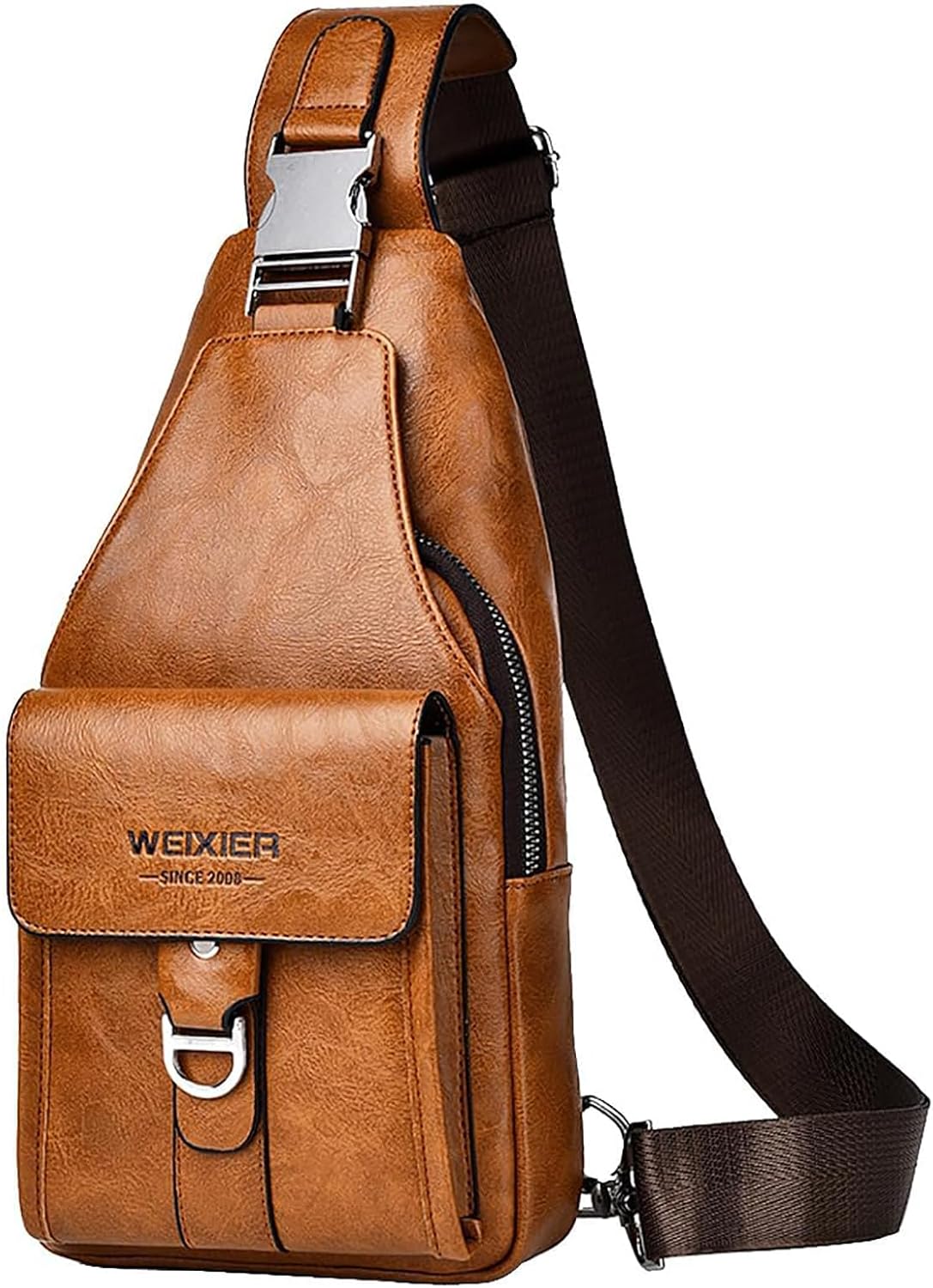 ANPTER Bolso bandolera para hombre, bolso cruzado en el pecho, de p...
