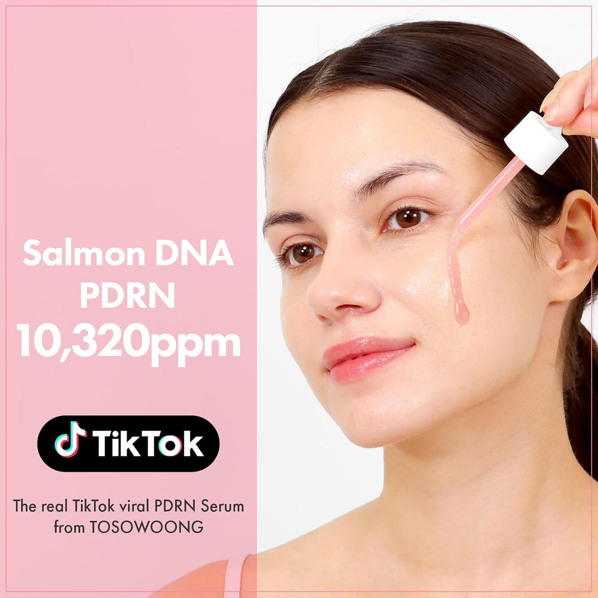 TOSOWOONG Suero Pink Peptide 12 PDRN con ADN de salmón PDRN, 33 ml\...