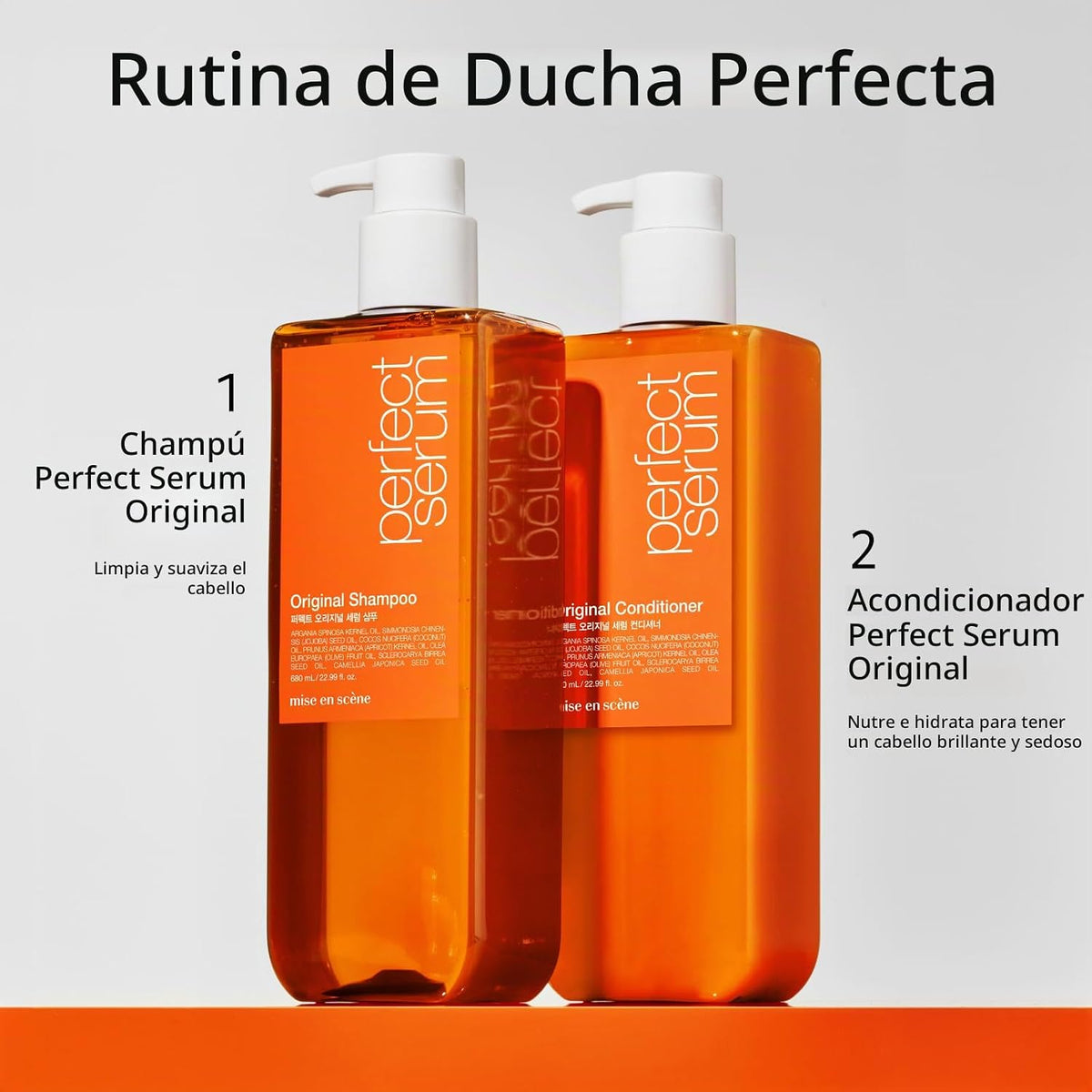 Mise En Scene Perfect Serum Champú original para cabello dañado - C...