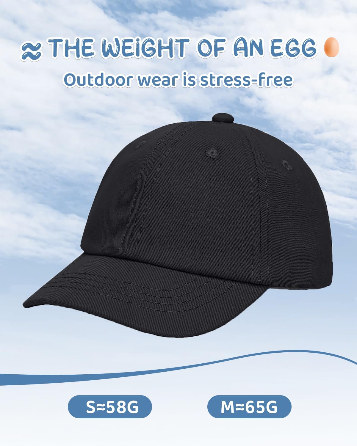 Century Star Gorra de béisbol para niños pequeños, de algodón, ajus...