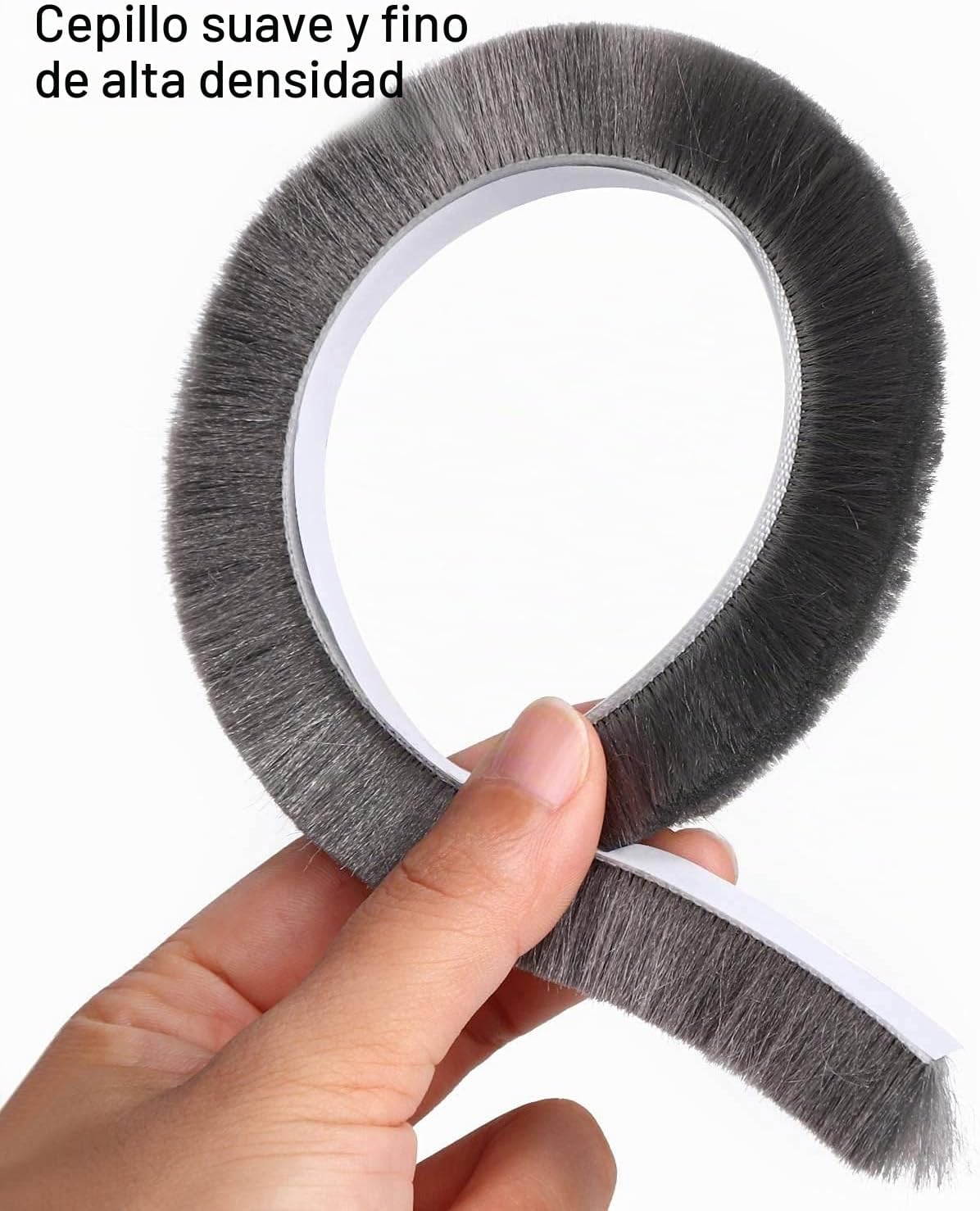 MILEQEE Burlete de fieltro para puertas, 33 pies, gris, 32.8 ft | B...