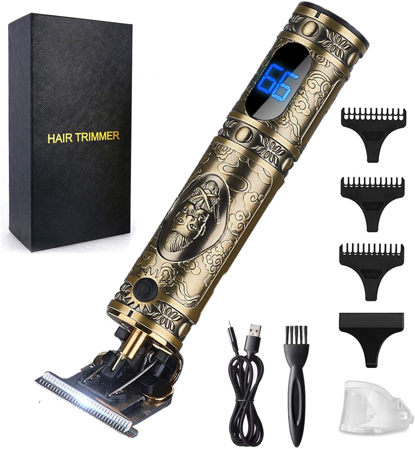 RESUXI Cortadora de pelo para hombres, recortadora de pelo para bar...