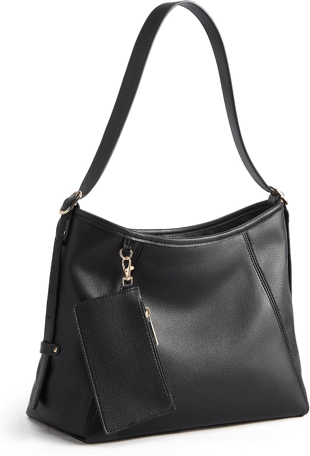 Missnine Bolso Hobo para mujer de piel sintética, bolso cruzado con...