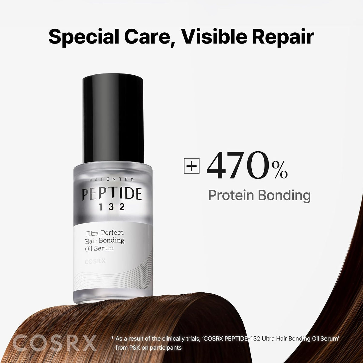 COSRX PEPTIDE 132 Suero de aceite para unión del cabello, reparació...