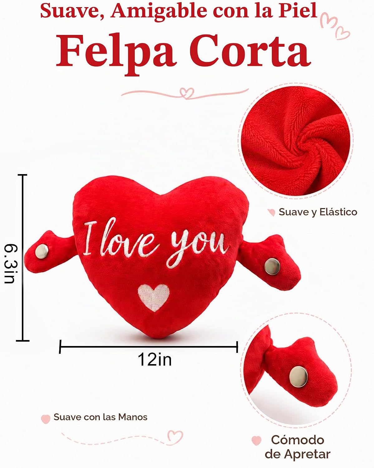 YXuan Juguete sensorial musical de felpa suave, juguete de peluche...