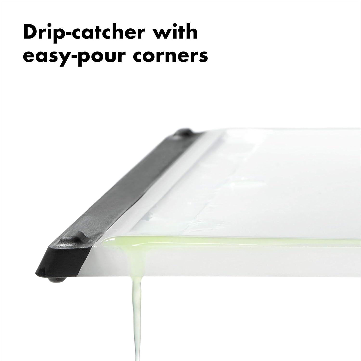 OXO Good Grips - Tabla de cortar de plástico para todos los días |...