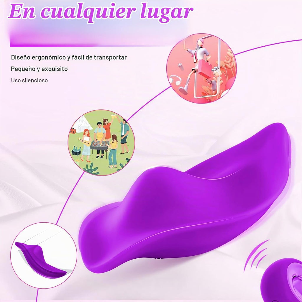 Vibradores de Bragas Portátiles Juguetes Sexuales para Adultos para...
