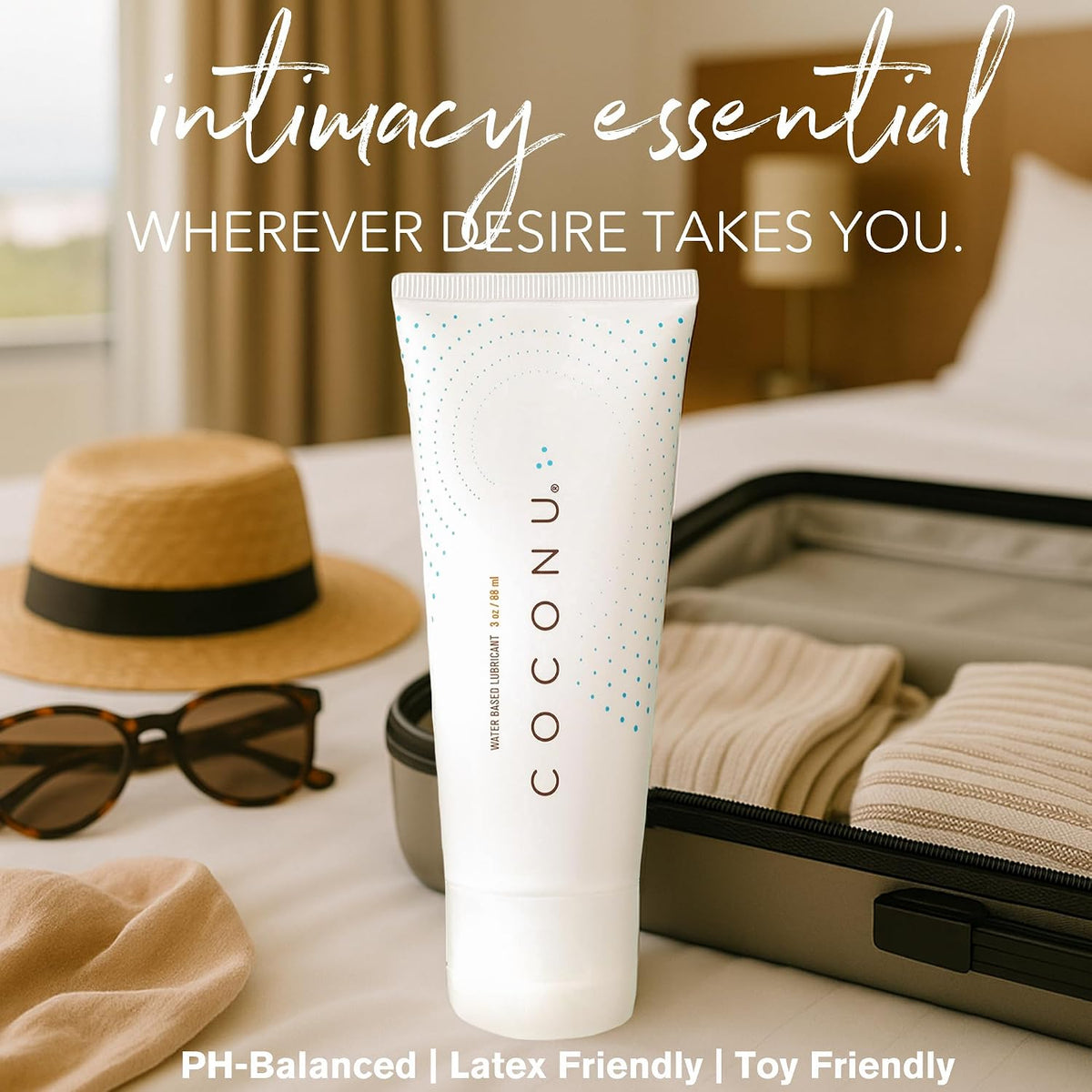 Coconu Lubricante orgánico a base de agua para mujeres y hombres, p...