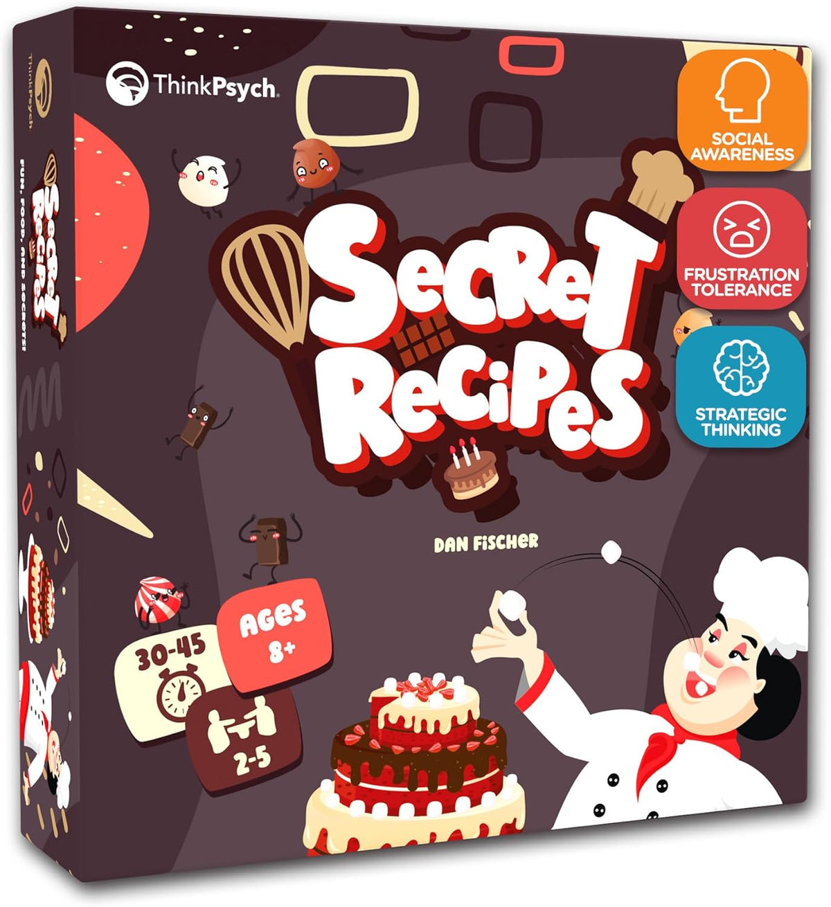 ThinkPsych Recetas secretas - Juego de cartas de estrategia Go Fish...