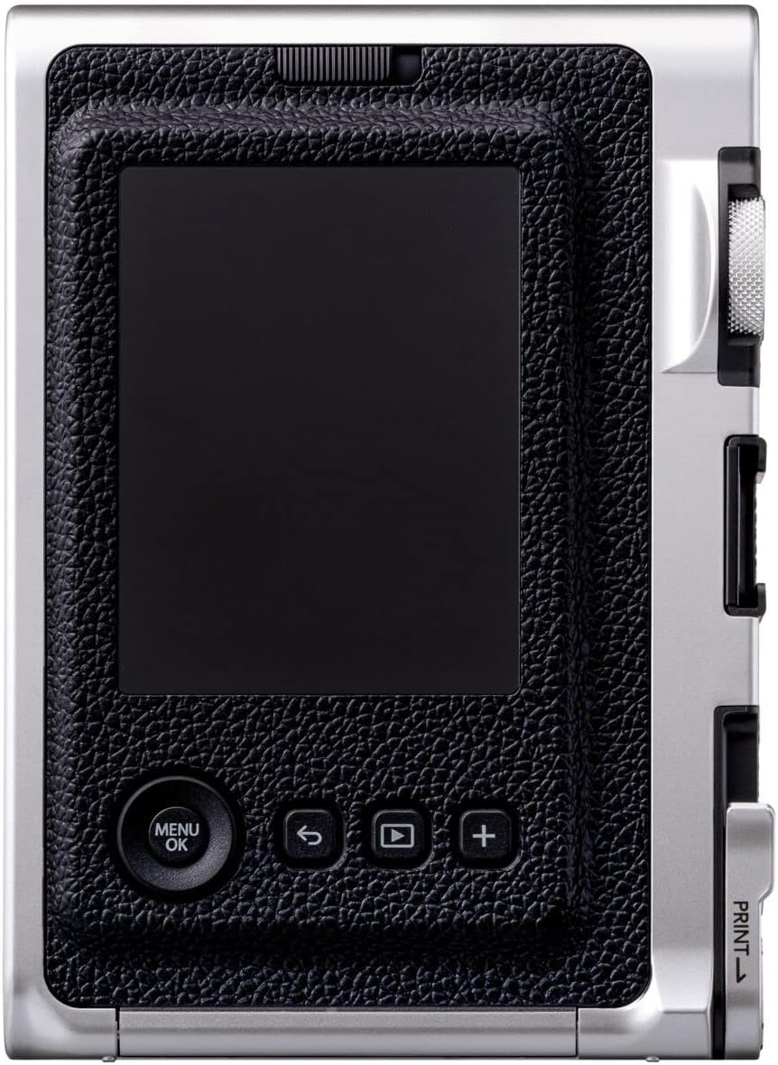 Fujifilm Cámara instantánea Instax Mini EVO, diseño compacto y port...