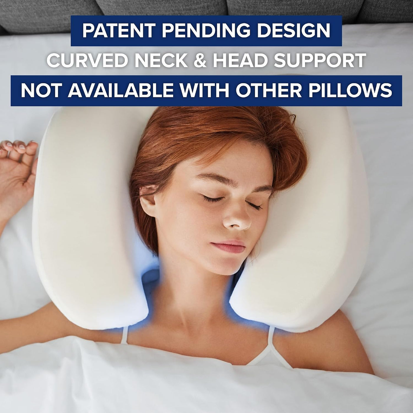 NextSleep, La mejor almohada para dormir de espalda, Duerma cómodam...