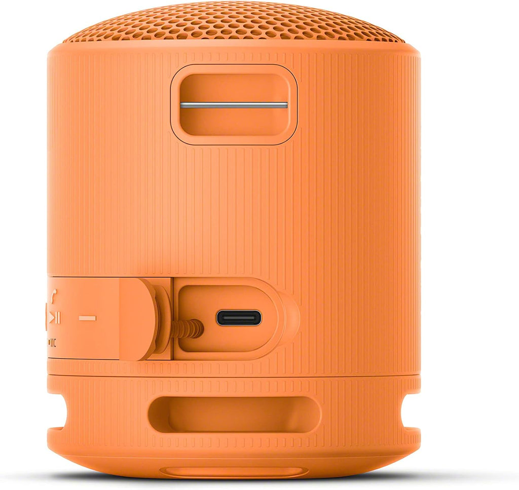 Sony SRS-XB100 Altavoz ligero portátil inalámbrico Bluetooth, naran...