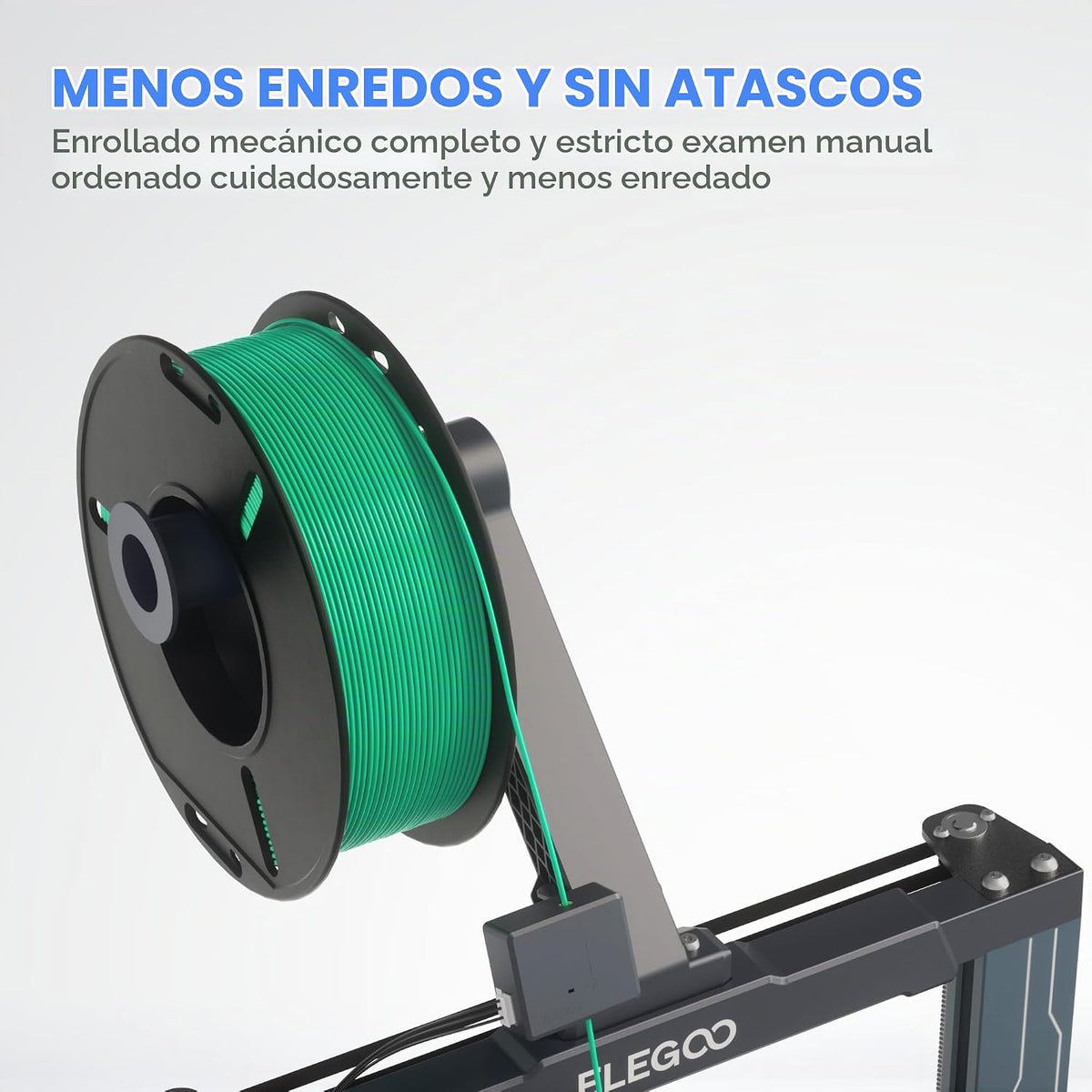 ELEGOO Paquete de filamento de impresora 3D PLA 0.07 in 8 colores 8...