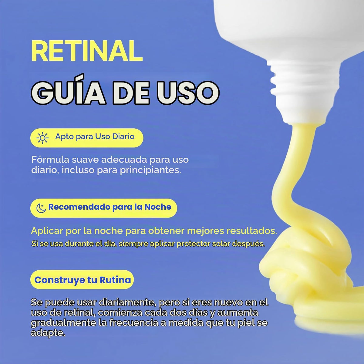 DERMA FACTORY Crema de noche retinal con centella y pantenol, 1.01...