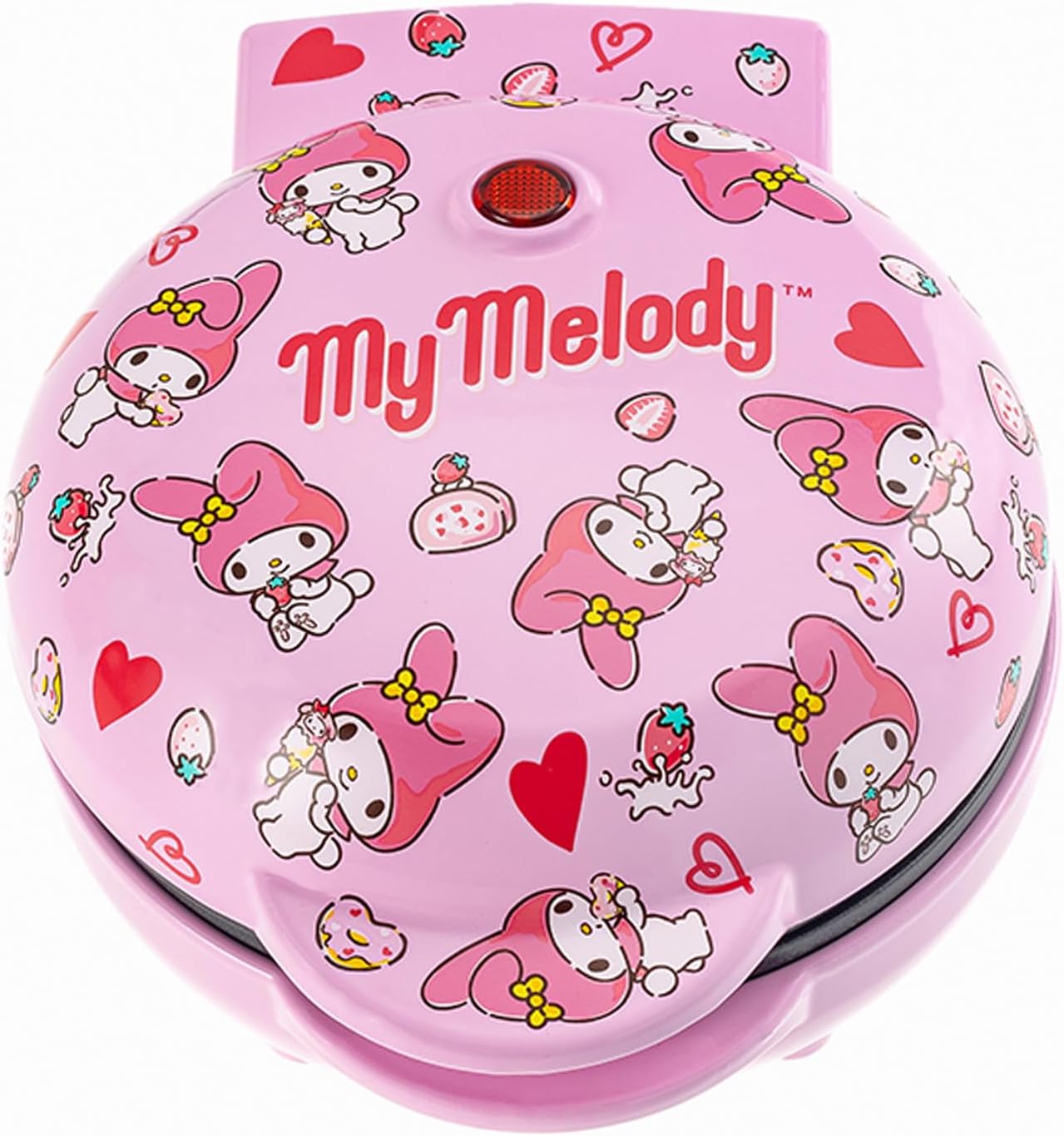 Uncanny Brands - Mini gofrera Hello Kitty My Melody - Cocina con tu...