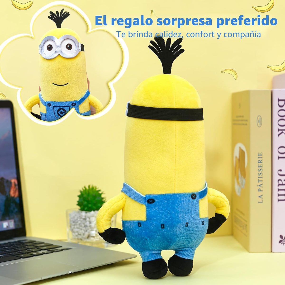 MINISO Animales de Peluche de Minions de 10" Juguetes de Peluch...