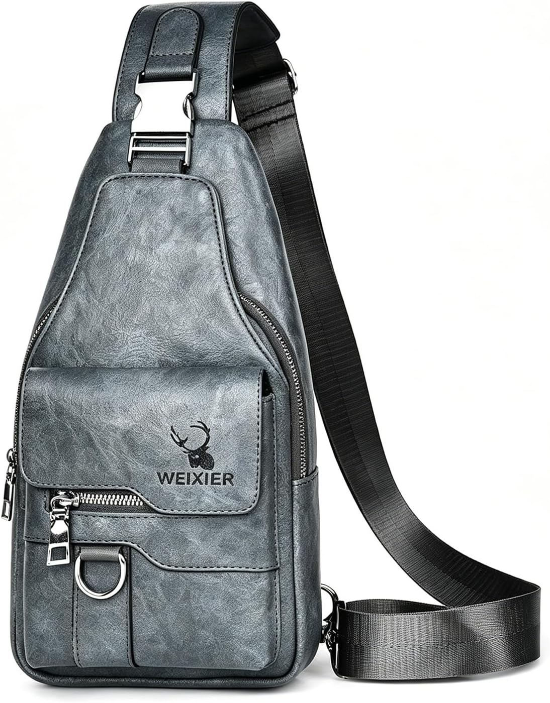 ANPTER Bolso bandolera para hombre, bolso cruzado en el pecho, de p...