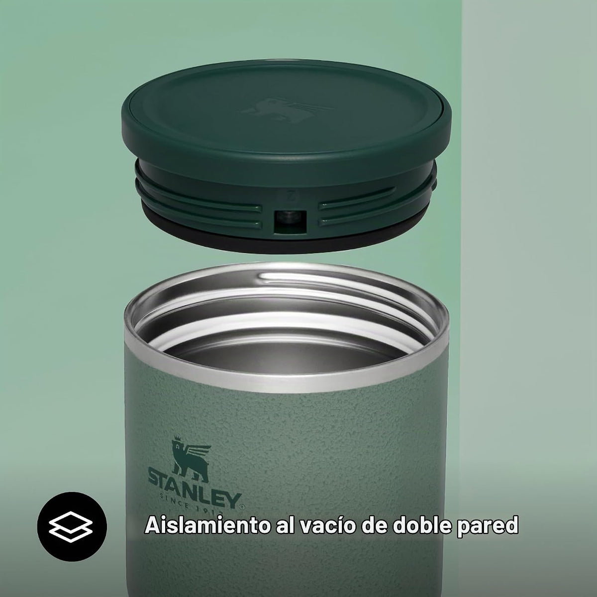 STANLEY 1913 Adventure To-Go - Tarro de comida de 0.53 litros, 6 ho...