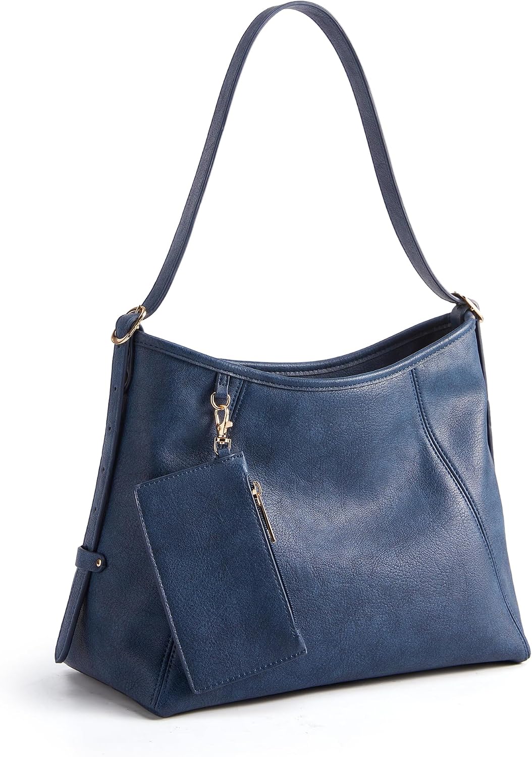 Missnine Bolso Hobo para mujer de piel sintética, bolso cruzado con...