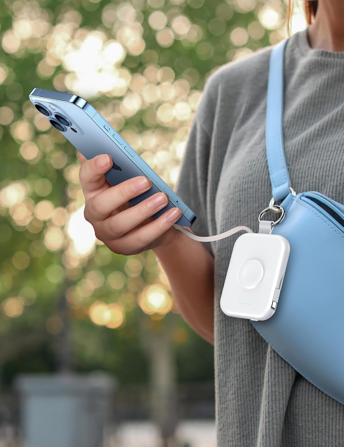 RORRY Cargador portátil para Apple Watch, cargador inalámbrico de 5...
