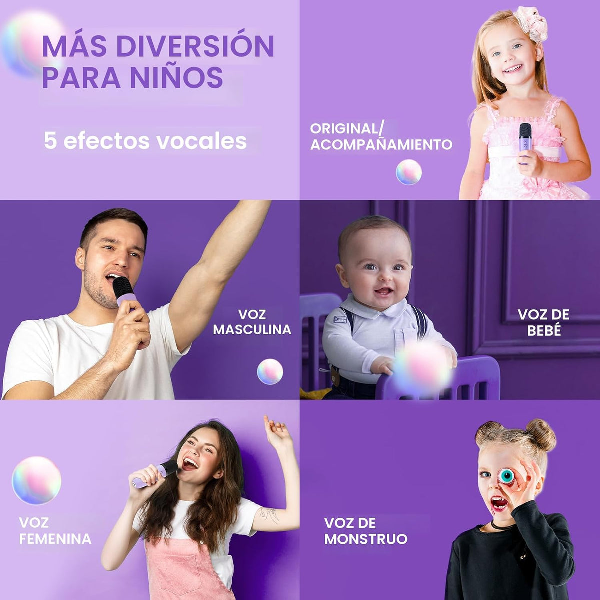 YLL - Máquina de karaoke para niños, regalos de cumpleaños para niñ...