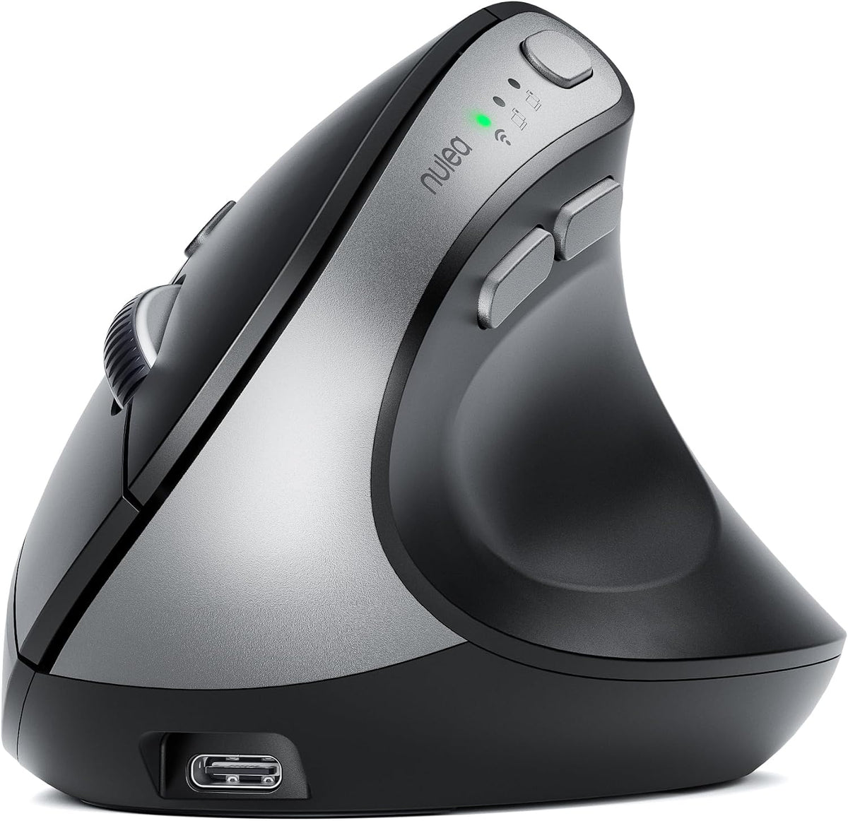 Ratón inalámbrico vertical ergonómico Nulea con clic silencioso y |...