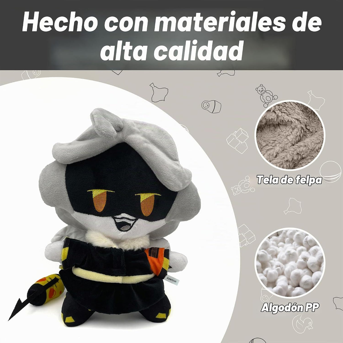 Adenzai: Juguetes de peluche de dibujos animados para los fanáticos...
