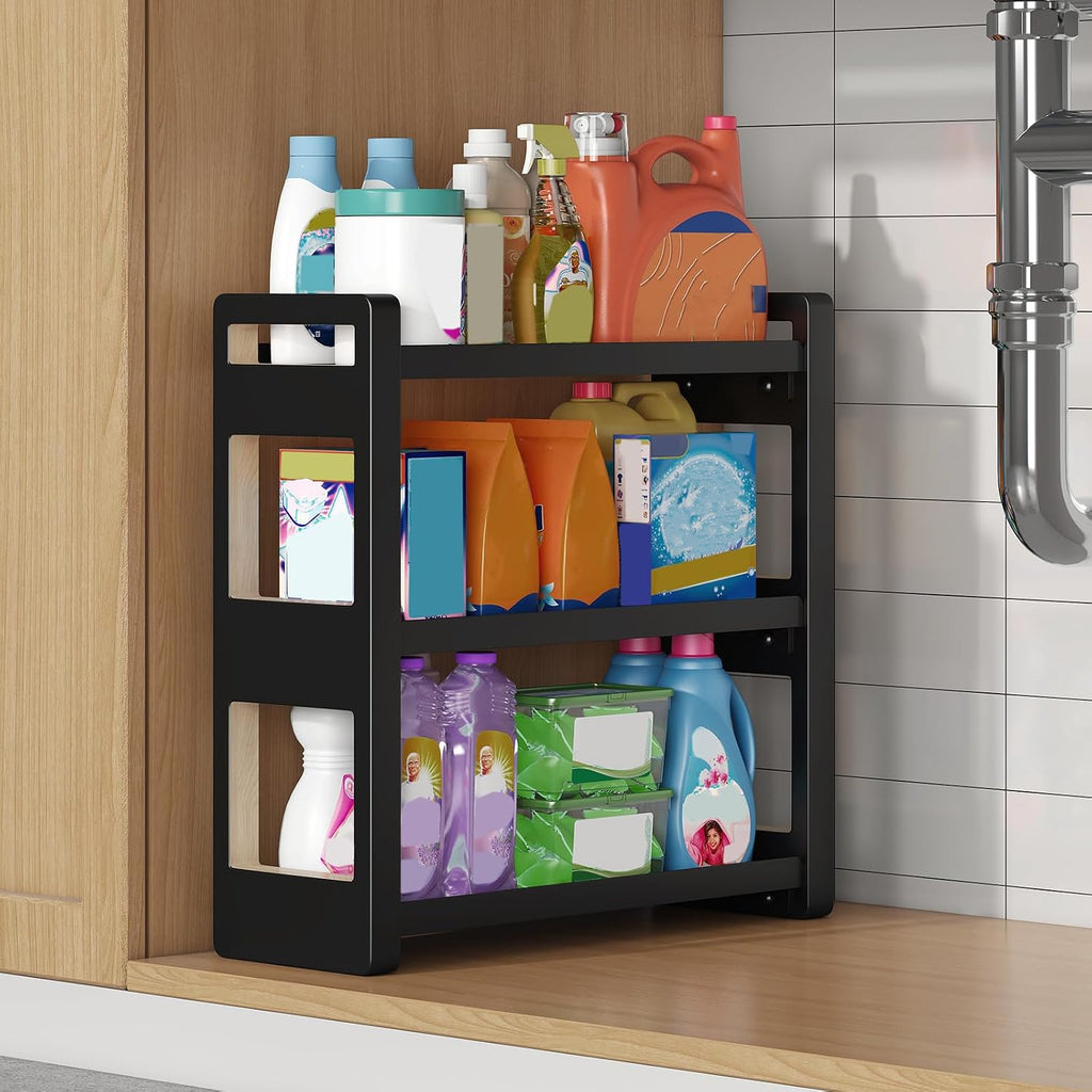 Cozynome Organizador de encimera de baño de 3 niveles, estante de b...