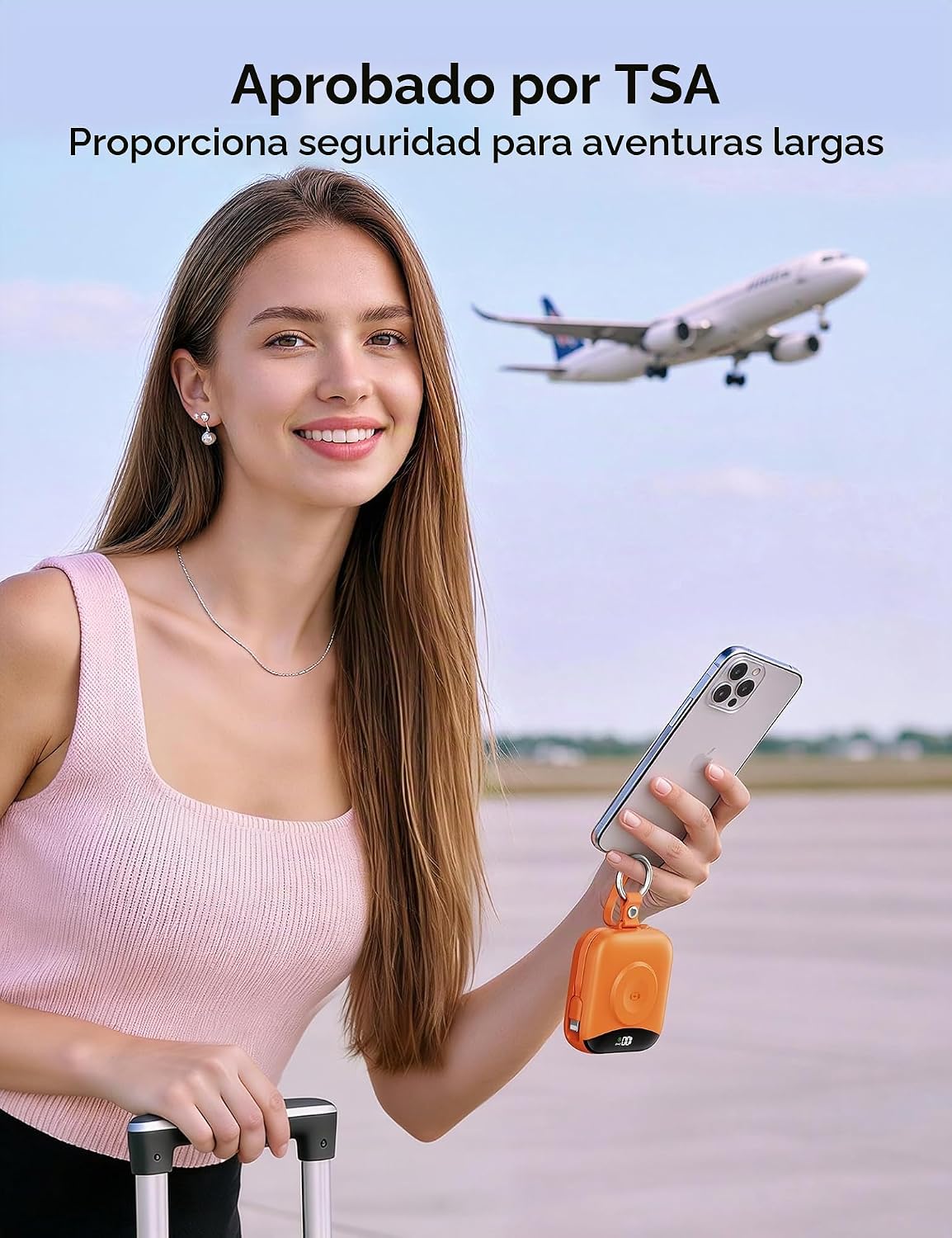 BLJIB Cargador portátil 10000mAh 22.5W Banco de energía incorporado...