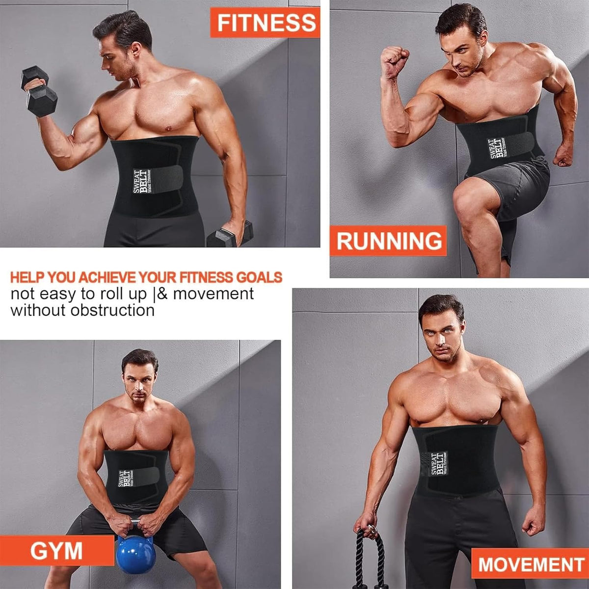 AMZBOSS Entrenador de cintura para mujeres y hombres, Entrenador de...