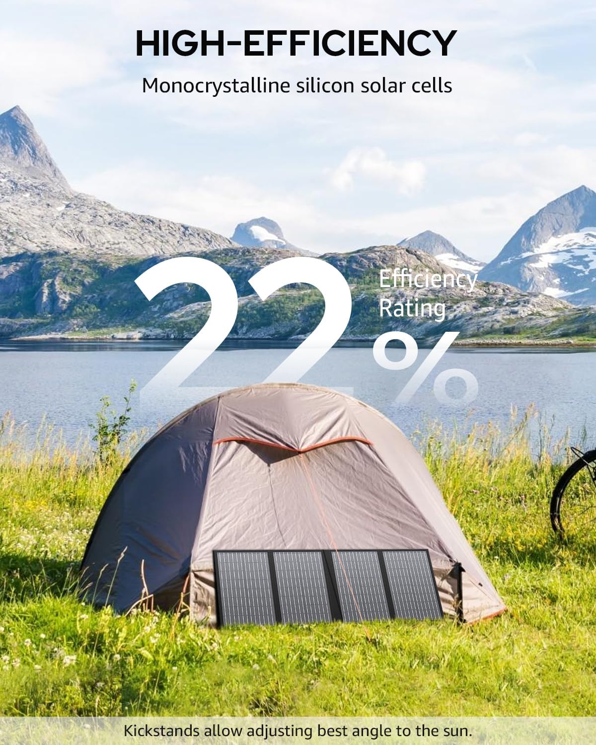 Los paneles solares portátiles 60W, cargador plegable del panel sol...