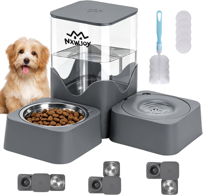 Nxwjoy Dispensador automático de agua para perros, alimentador auto...