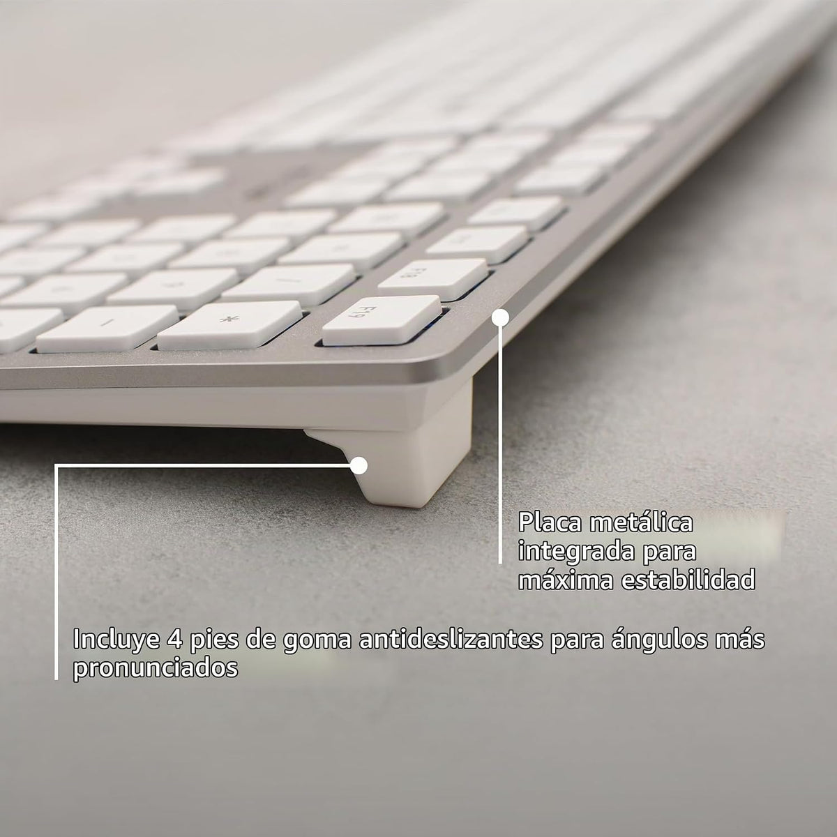 Cherry KC 6000C para MAC, teclado Mac con cable con teclado numéric...