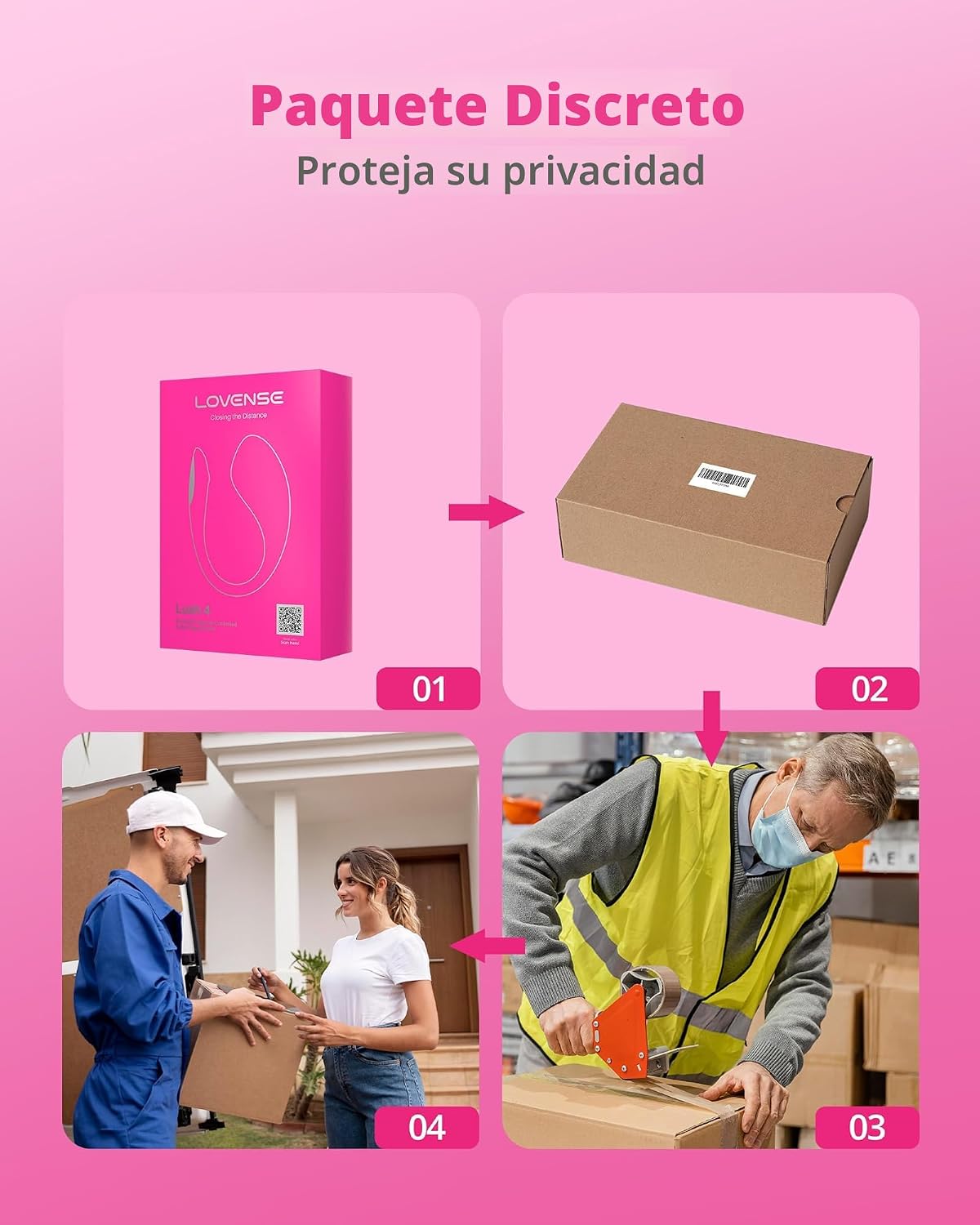 LOVENSE Lush 4 - Vibrador de huevo de punto G con control remoto pa...