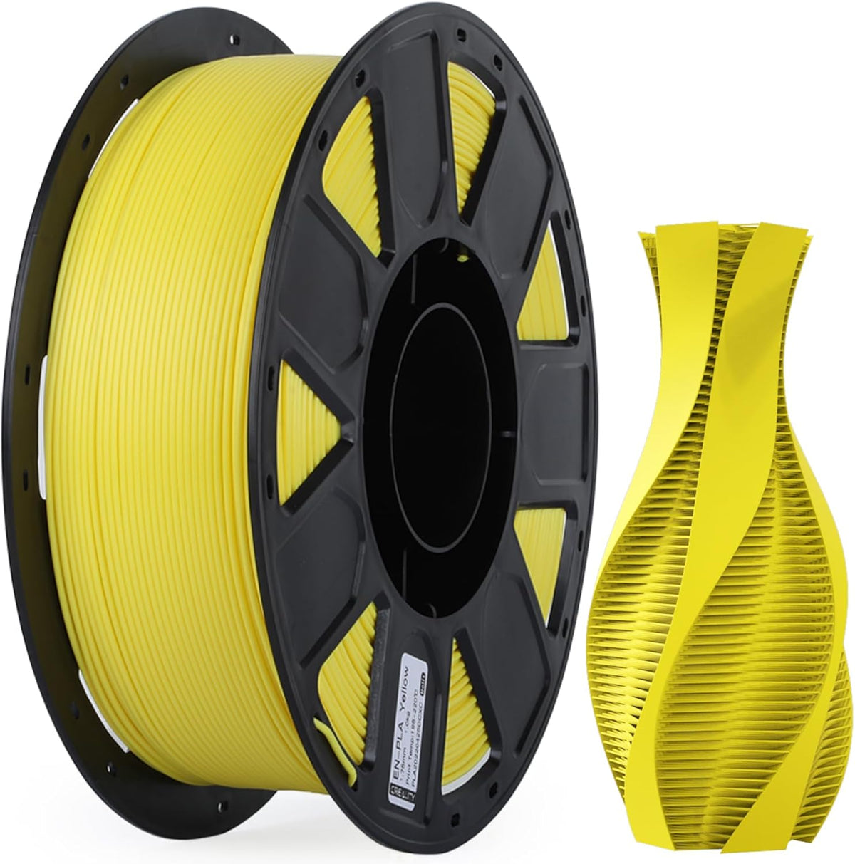 Creality Filamento PLA para impresora 3D de 0.07 in, 2.2 lbs, amari...