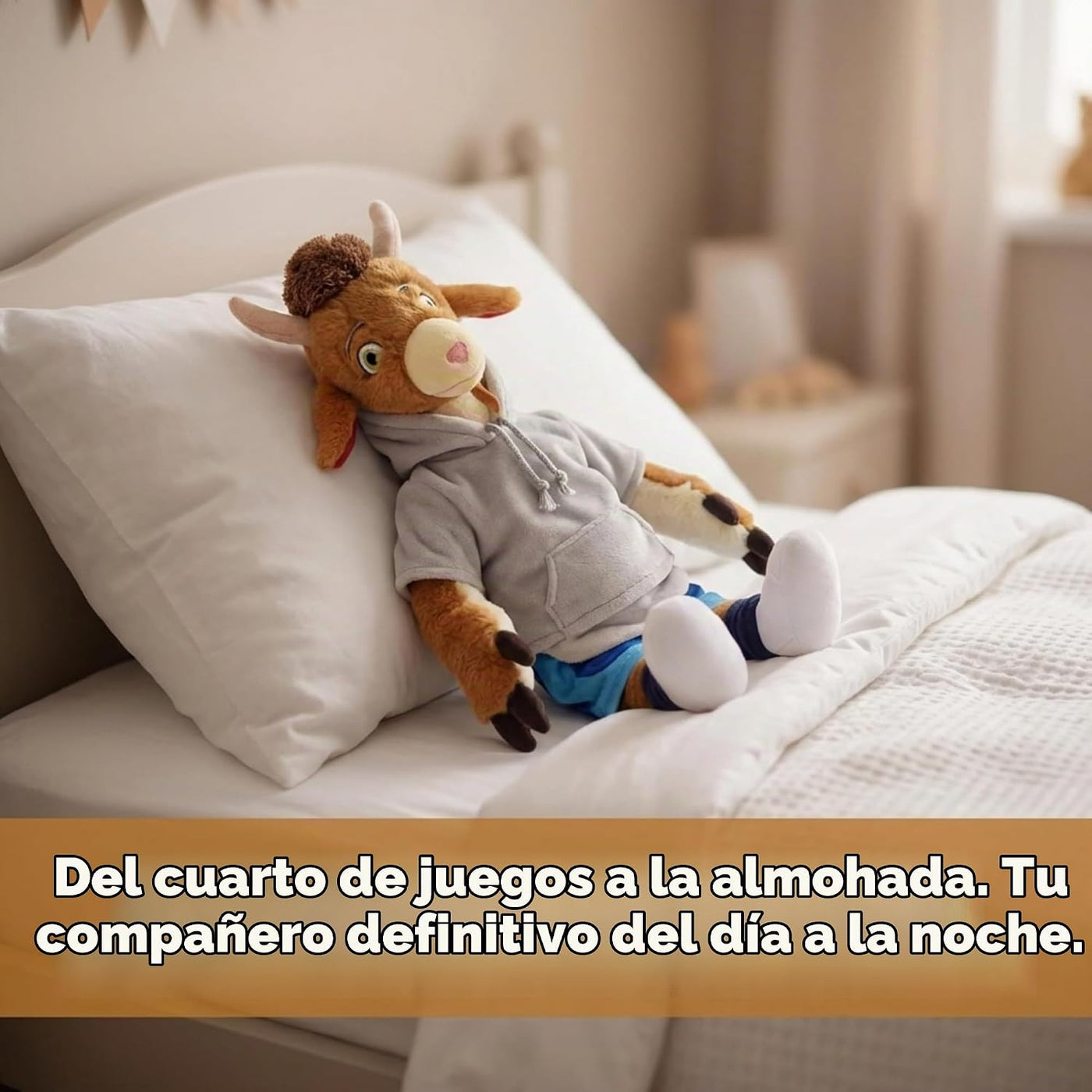 Jay Franco Plush Pillow Buddy - Peluche ultrasuave para niños y alm...