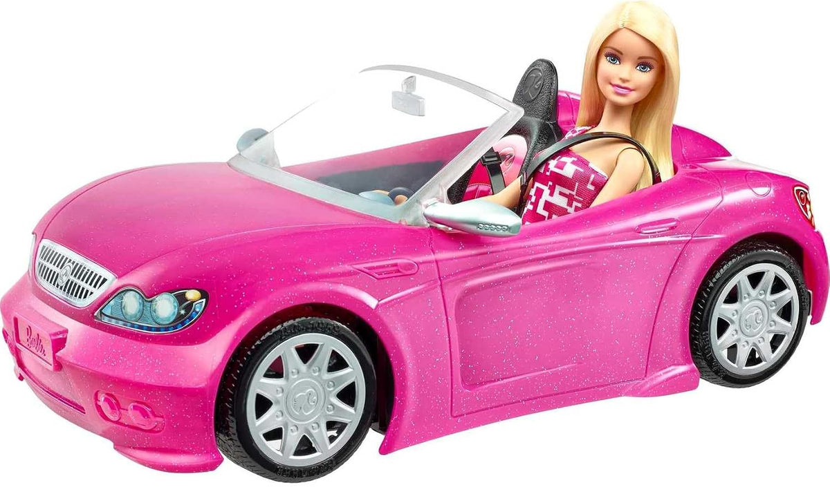 Barbie convertible y paquete de muñeca | Muñeca de moda, incluye au...