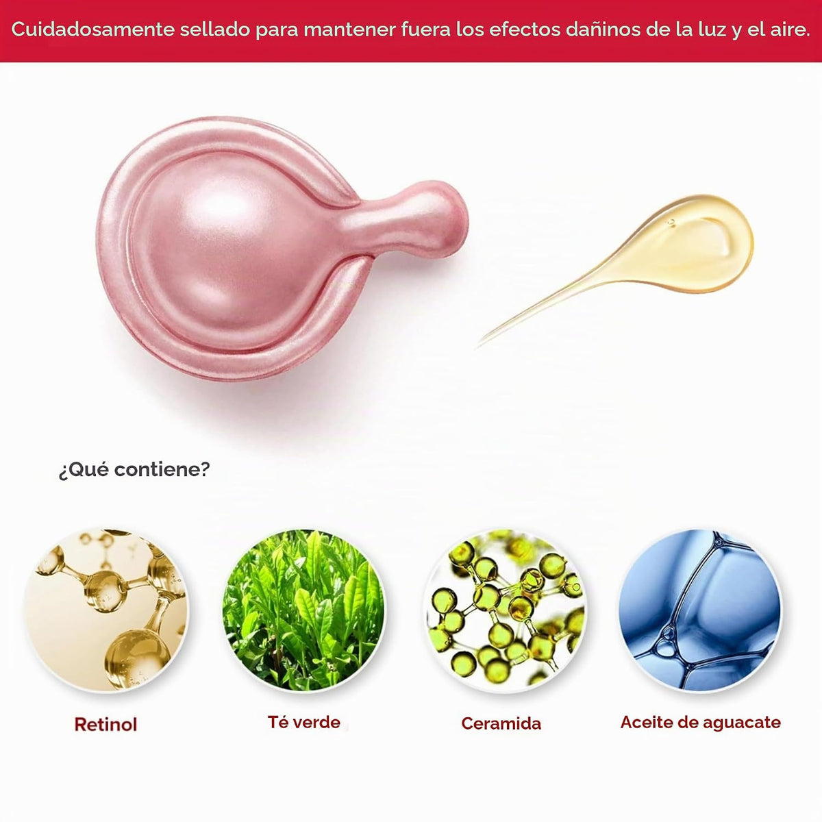 Turbinne Cápsulas de suero de retinol puro al 2.5%. Luce 5 años más...