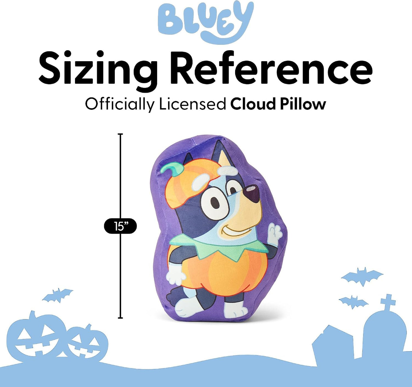 Northwest Bluey - Almohada de viaje de 15 pulgadas con diseño de nu...