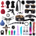 Kit de BDSM de 30 piezas, kit de bondage para adultos, kit de jugue...