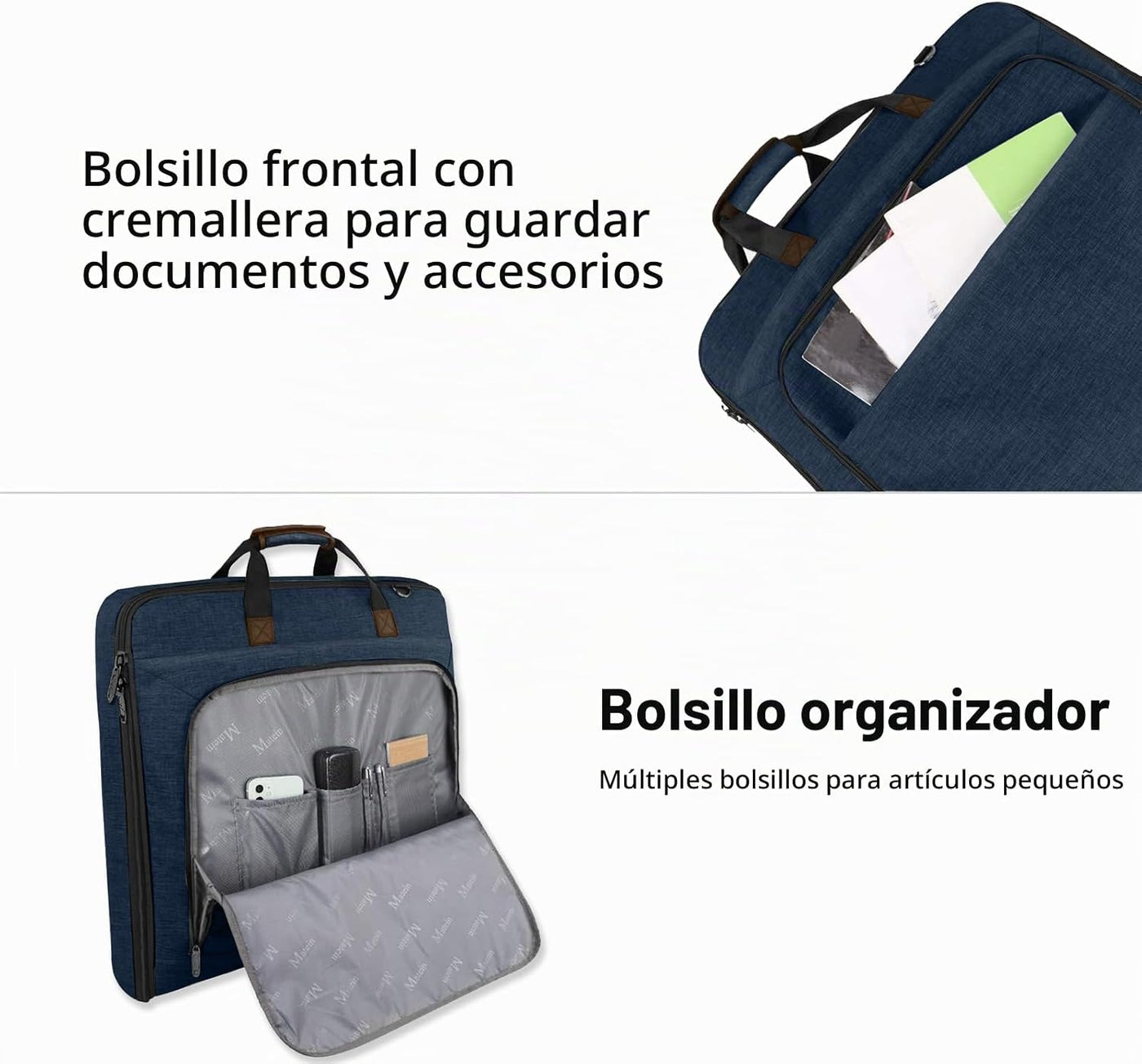 MATEIN Bolsas para Ropa de Viaje, Bolsa Grande Convertible de Equip...