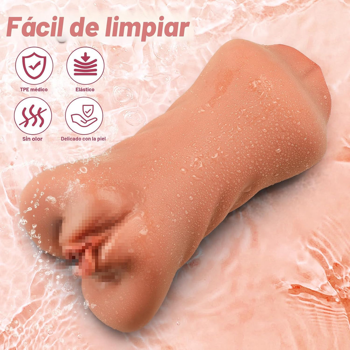 Masturbador masculino de bolsillo 3 en 1 - Juguetes sexuales para a...