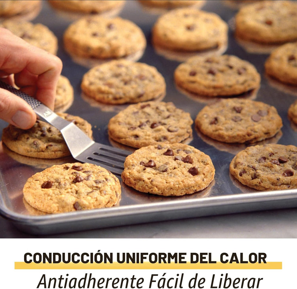 Juego de bandejas para hornear de calidad comercial, hoja de gallet...