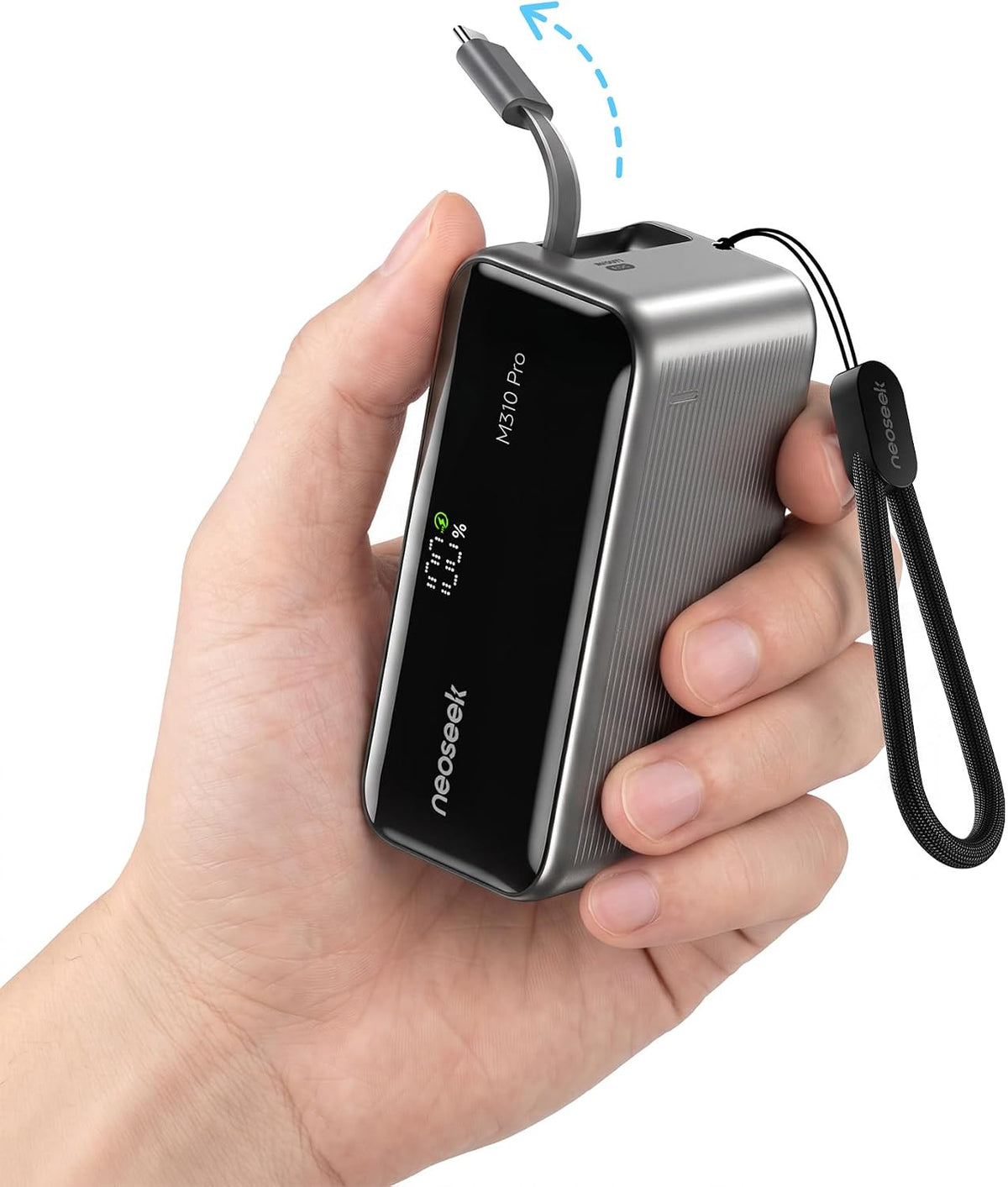 Neoseek Ultra Mini cargador portátil, 10000mAh 45W cargador de carg...