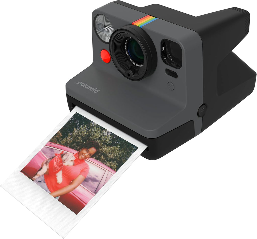 Polaroid Now - Cámara instantánea de tercera generación tipo I + pa...