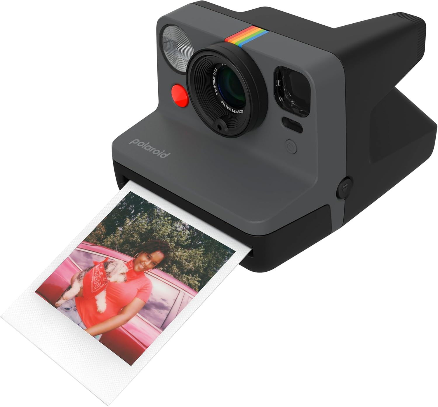 Polaroid Now - Cámara instantánea de tercera generación tipo I + pa...