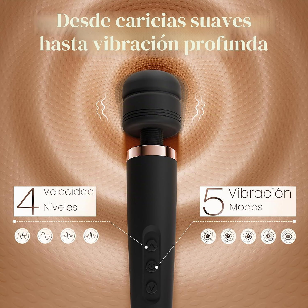 MOOLIGIRL - Varita vibradora, control de aplicación de juguetes par...