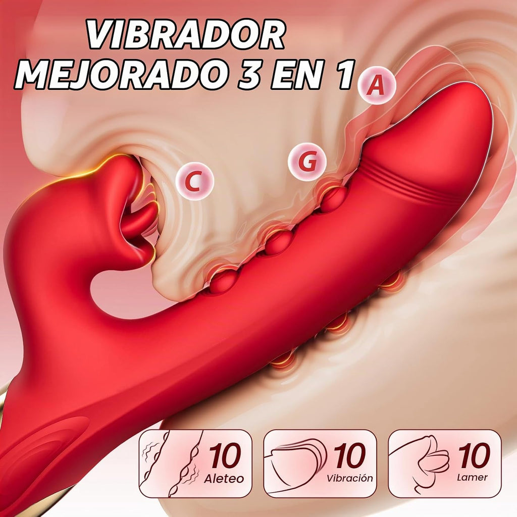 Toendi - Juguete sexual con vibrador de conejo para mujeres, juguet...