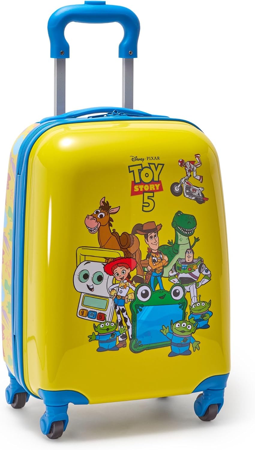 Disney Store Equipaje oficial con carcasa rígida rodante para niños...